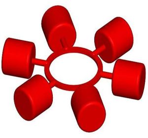 Polyurethane Radial Spider Coupling