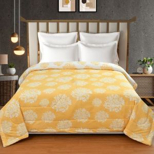 4 Pcs Double Size Printed AC Comforter Set