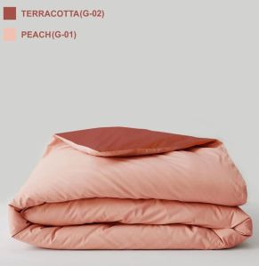 Soft Polycotton Plain Reversible Bed Comforter