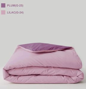 Soft Polycotton Plain Reversible Bed Comforter
