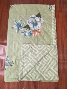 Multicolor Ultrasonic Quilted Reversible Microfiber Comforter