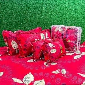 Double Size Printed Polycotton Bedding Set
