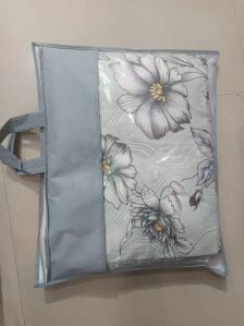 Grey Printed Ultrasonic Quilted Reversible Microfiber Comforter