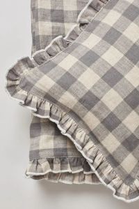 6 Pcs Ruffled Edge Quilted Bedding Set