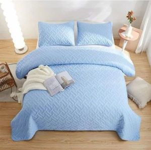 Polyester Ultrasonic Double Bed Spread