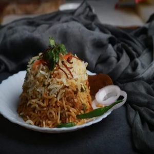 Frozen Veg Dum Biryani