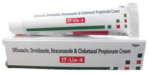 Itraconazole Ofloxacin Ornidazole Clobetasol Propionate Cream
