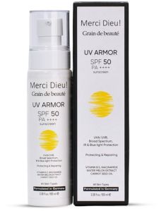 100ml Merci Dieu UV Armor Spf 50 PA++++ Sunscreen Lotion