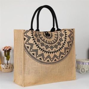Printed Jute Bag