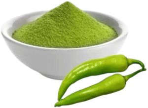 Dehydrated Green Chili Powder