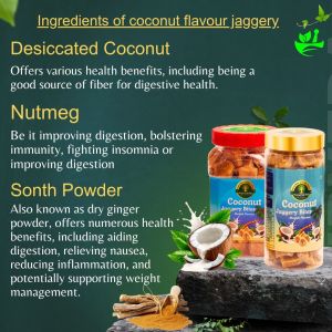 500gm Coconut Jaggery Cubes