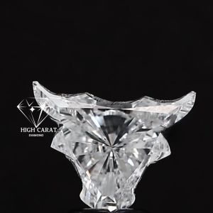Antique Bull Shape White Colorless Loose Diamond