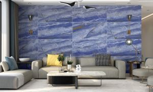 Aqualish Blue High Gloss Vitrified Tiles