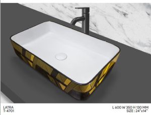 Latra Art Table Top Wash Basin