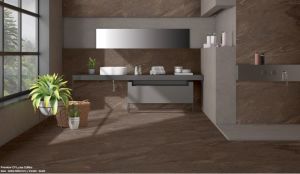 Luisa Coffee Matt Vitrified Tiles