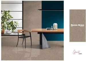 Mozero Brown Glossy Vitrified Tiles