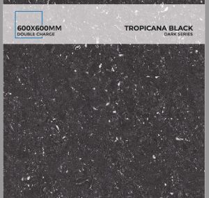 Tropicana Black Double Charge Vitrified Tiles