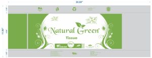 Natural Green Toilet Roll 10 in 1