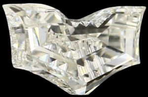 Bat Shape Labrown Fancy Cut CVD Loose Diamond