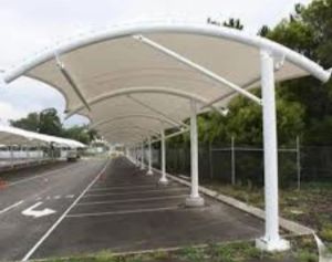 Modular Tensile Fabric Structure Fabrication Erection