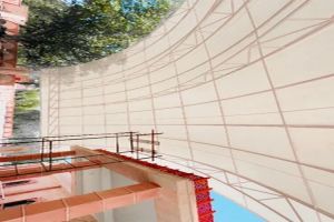 Porch Tensile Structure