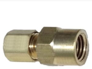 Brass Compression X Female Pipe Coupling