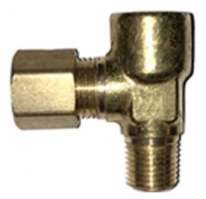 Brass Compression X Male Pipe X Female Pipe Tee