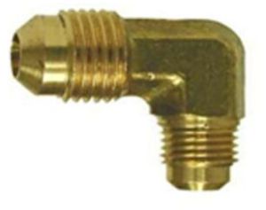 Golden Brass 90° Flare Reducing Elbow