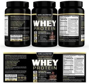 Protein Powder Label