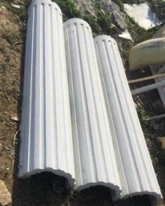 8 Feet White GRC Column