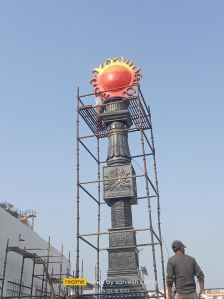 RAM Mandir Temple Pillars