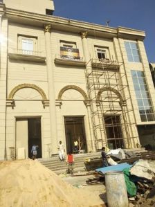 10 Feet White GRC Cornices