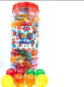 Sona Multicolor Rubber Ball Fruit Jelly