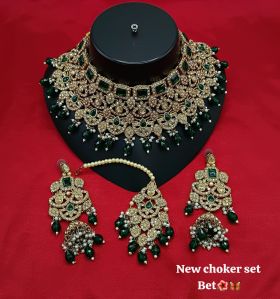 Imitation Designer Bridal Necklace Set