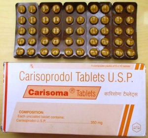 Carisoma 350mg Carisoprodol Tablets