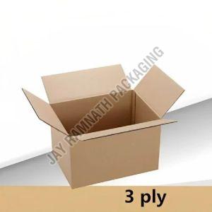 3 Ply Plain Corrugated Box