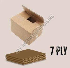 7 Ply Plain Corrugated Packaging Box