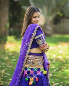 Women\'s Traditional Flared Lehenga Choli with Dupatta