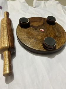 Wooden Chakla Belan Set