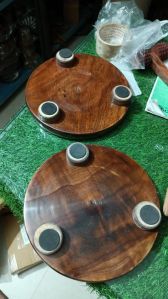 Brown Wooden Chakla