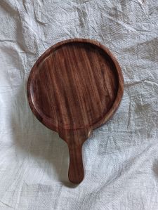 Wooden Pizza Plate