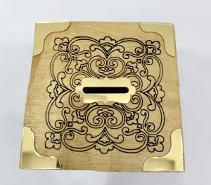 Wooden Coin Box