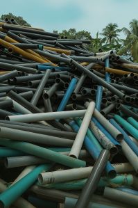 PVC Plastic Pipe Scrap