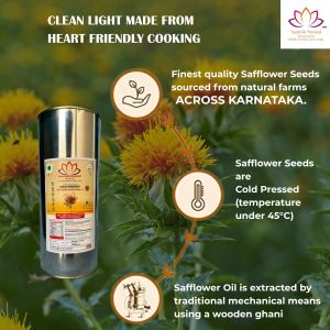 100% Natural Dry Cold Pressed Safflower Oil