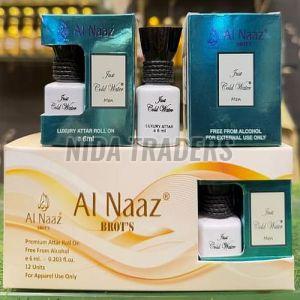 6 Ml Al Naaz Cold Water Men Luxury Attar