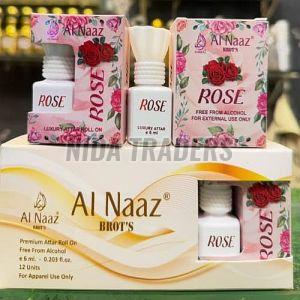6 Ml Al Naaz Rose Luxury Attar