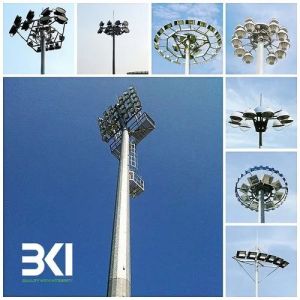 Mild Steel High Mast Pole