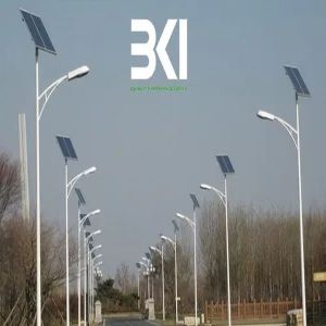 Mild Steel Solar Street Light Pole