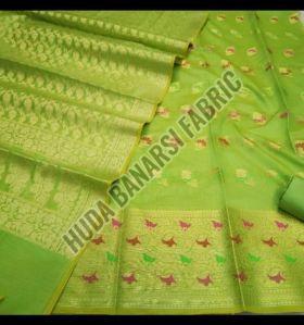 Ladies Banarasi Resham Alfi Suit