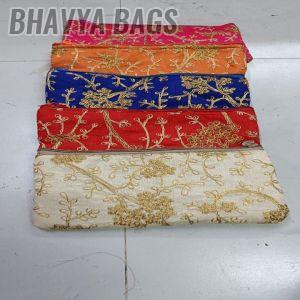 Embroidered 2 Chain Pouch